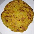 El cooksnap de Yuris De Pacheco cuando hizo Arepas de plátano Harton verde con queso.