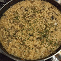 El cooksnap de David Barreno Serrano cuando hizo Risotto de setas.