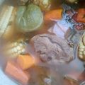El cooksnap de Mily Arcos cuando hizo Caldo de res con verdura.