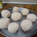 El cooksnap de MARIALMIC2019 cuando hizo Bombas de papas (Horno) rellena de jamón y queso.