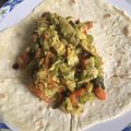 El cooksnap de Naty Cossio 🇺🇾 cuando hizo TACOS DE POLLO Y VERDURAS con rapiditas/fajitas/tortillas caseras! 🇲🇽.