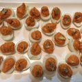 El cooksnap de Begoña Garcia Serna cuando hizo Mini canapés noruegos.