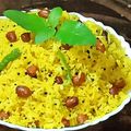 Priya Dwivedi का कुकस्नैप जब उन्होंने लेमन राइस (Lemon Rice recipe in Hindi) बनाया था।
