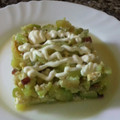 El cooksnap de Manuel Castilleja cuando hizo Calabacín con huevo.