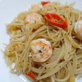 Cooksnap dari Lupita Maheswari untuk resep Aglio e Olio Shrimp