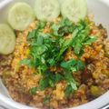 Madhvi Jogia's cooksnap of when they made ઘઉં ના ફાડા ની ખીચડી (Wheat Fada Khichdi Recipe In Gujarati).