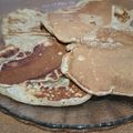 El cooksnap de Antonela Acuña cuando hizo Panqueques con avena integral quaker.
