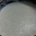 El cooksnap de Damián cuando hizo Salsa blanca o Bechamel.