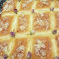 صورة من Afrah، شاركها بعد تجربة وصفة بسبوسة محشية بالقشطه💜