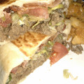 KitKatCooking's cooksnap of when they made Bacon cheeseburger wrap.