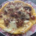 El cooksnap de Sol Avancini Noceti cuando hizo Pizza de maíz sin tacc con harina paraguaya.