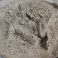El cooksnap de Carla Salcedo cuando hizo Crema de berenjena ahumadas.