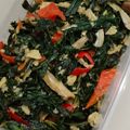Cooksnap dari Dwi Yanti Ferdy untuk resep Tumis Daun Singkong & Teri Medan