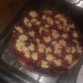 El cooksnap de Pia Lorena cuando hizo Kuchen frutos del bosque.