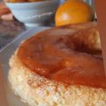El cooksnap de Dahyen Miguez cuando hizo Flan de coco y naranja.