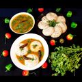 Rumana Irfan's cooksnap of when they made Idli. (Poha Idli).
