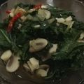 Cooksnap dari Nuqraheni untuk resep Tumis kale jamur shiitake
