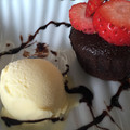 El cooksnap de CarmelaCupcake cuando hizo Coulant de chocolate blanco.