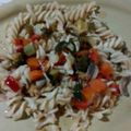 El cooksnap de Irma González cuando hizo Fusilli con verduras.