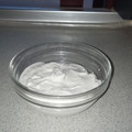 El cooksnap de Paz García Blanes cuando hizo Allioli de leche (alioli).