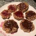El cooksnap de Julieta Suraniti cuando hizo Pepas sin harina de avena y banana (3 ingredientes).