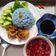 Cooksnap của Nguyen Tra khi họ làm theo món Cơm hoa đậu biếc đùi gà rôti nước dừa
