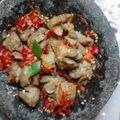 Cooksnap dari Nila Shanif untuk resep Sambel Bakso a.k.a Bakso Penyet,,,