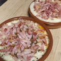 El cooksnap de noor cuando hizo Provolone al horno con bacon.