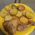 El cooksnap de Nico cuando hizo Pollo al ajillo .