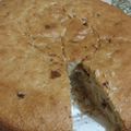 El cooksnap de Er Valentina cuando hizo Queque de plátano con chocolate.