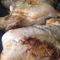 El cooksnap de Julieta Massaccesi cuando hizo Pollo relleno.