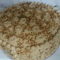El cooksnap de Gladys Ranieri cuando hizo Torta Moka.