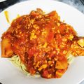 รูป Cooksnap ของ Pornsak Tangprapa เมื่อเขาทำ สปาเก็ตตี้ไส้กรอกซอสมะเขือเทศ(Spaghetti Sausage and Tomato Sauce)