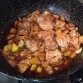 El cooksnap de Rosa Perailes cuando hizo Tagarnina en ajo pollo con arroz.