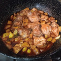 El cooksnap de Rosa Perailes cuando hizo Tagarnina en ajo pollo con arroz.