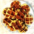 鞠小鞠子 的 Vitantonio-Honey Belgian Waffle-蜂蜜比利時鬆餅♥!!! cooksnap