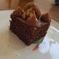 El cooksnap de Karen Zubiaurre cuando hizo Brownies Sin tacc.