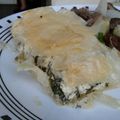Wicked Chef's cooksnap of when they made Spanakopita/ Greek Spinach and Feta Pie.