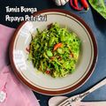 Cooksnap dari anif agustina untuk resep Tumis Bunga Pepaya Pete Teri