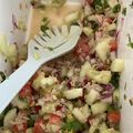 El cooksnap de denise cuando hizo Ceviche de atún.