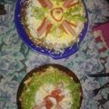 El cooksnap de Martu cuando hizo Torre de panqueques salada.