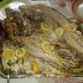 El cooksnap de Richard cuando hizo Corvina al horno con patatas.