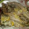 El cooksnap de Richard cuando hizo Corvina al horno con patatas.