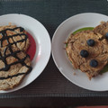 El cooksnap de moni cuando hizo Tortitas de avena saludables 🥰🤭.