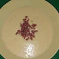 El cooksnap de Ari Rodriguez cuando hizo Puré de puerros o vichyssoise.