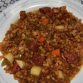El cooksnap de Jandito cuando hizo Lentejas con chorizo y verdura.