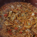 El cooksnap de Francisco José Merino Pastor cuando hizo Arroz caldoso con conejo.