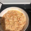 El cooksnap de Arnaldo Valdes cuando hizo Camarones con mantequilla y ajo.