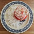 El cooksnap de Angélica cuando hizo Tomates rellenos con atún a la mayo.