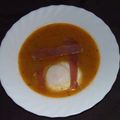 El cooksnap de MariCarmen cuando hizo Sopa de tomate con langostinos.